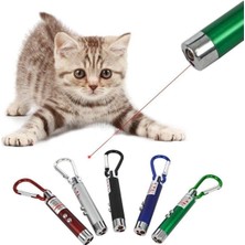 Kedi Lazer Oyuncak 3 Aşamalı Ledli Kırmızı Işık Eğlence ve Eğitim Aracı