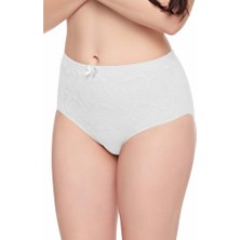 Belinay 0299 Çiçek Dokulu Bayan Külot 4'lü Paket