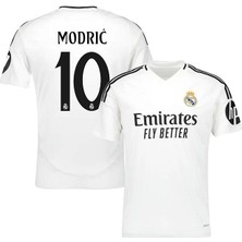 R.e.a.l M.a.d.r.i.d 2024/25 Yeni Sezon #10 Luka Modric Iç Saha Futbol Forması (Beyaz)
