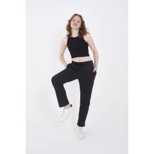 Tex Nova Unisex Üç Iplik Basic Eşofman Pantolon - Antrasit
