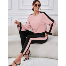 Tex Nova Kadın Iki Iplik Şerit Detaylı Ikili Takım