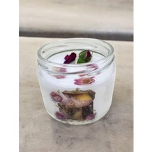 Gül Kokulu Doğal Soya Wax Mum