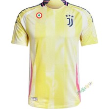 Juventus 2024-25 Sarı Deplasman Player Versiyon Forması