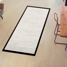 Alanur Home Kaymaz Taban Djt Banyo Mutfak Salon Halı Star Pamuk Dokuma Desen E5001