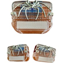 Cg Clear Stop Camı Şeffaf Örümcekli Nikel