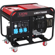 Lıon Power Lng 17000E Benzinli Jeneratör  17 Kva Marşlı Monofaze %100 Bakır Sargılı
