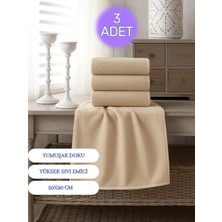 Embays Collection 50X90CM Pamuklu Havlu ( 3 Adet ) Berber Havlusu, Kuaför Havlusu, Sporcu Havlusu, El Yüz Havlusu