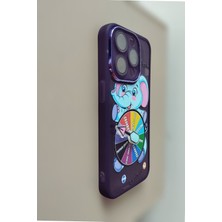 iPhone 14 Pro Dönme Hareketli Çarklı Kılıf