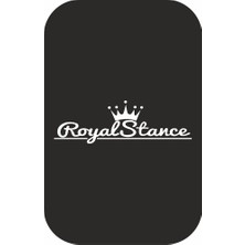 Royal Stance Araç, Araba, Oto, Motorsiklet, Laptop, Cam Sticker 27X10 cm