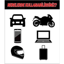 Arabada Bebek Var Araba Cam Sticker 24X28CM