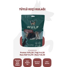 Tüylü Keçi Kulak %100 Doğal Köpek Ödül Maması