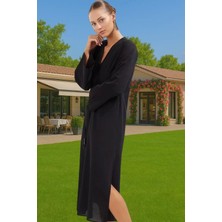 Yazlık Maxi Elbise %100 Pamuk Vual Dokuma Rahat Kalıp Mükemmel Uyum Rahat Kullanım Rahat Kullanım