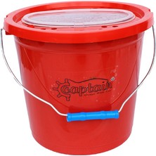Captain Balıkçı Kovası Kapaklı Tek Kova 8.8 Litre