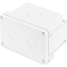 Digitus IP67 Sıvaüstü Montaj Kutusu, Beyaz Renk, Polikarbon UL94V-0 Termoplastik Gövde, M16 ve M32 Standardına Uygun Deliklere Sahip, Montaj Vidaları Dahil, Iec 60529