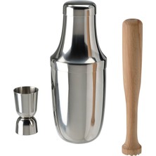 IKEA Lufttat Paslanmaz Çelik Kokteyl Seti