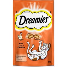 Dreamies Tavuklu Kedi Ödül Maması 60 gr