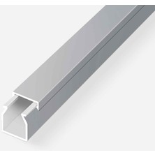 Mutlusan Kablo Kanalı 2m Metalik Gri 12X12 mm