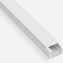 Mutlusan Kablo Kanalı 2m. Beyaz 25X25 mm
