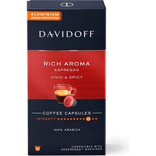 Davidoff Rich Aroma Espresso Kapsül Kahve 55 gr