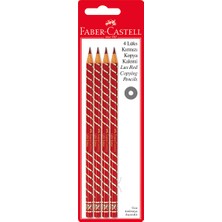 Faber Castell Lüks Kırmızı Kopya Boya Kalemi 4'lü