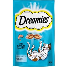 Dreamies Somonlu Kedi Ödül Maması 60 G