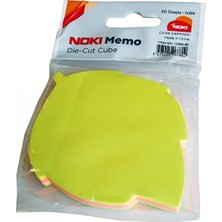 Noki Memo Yaprak Şekilli 5 Renk 80 Yaprak