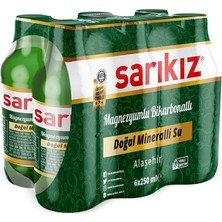 Sarıkız Doğal Maden Suyu 6 x 250 ml