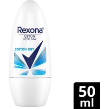 Rexona Motionsense Kadın Roll On Deodorant Cotton Dry Antiperspirant 50 ml
