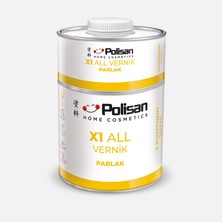 Polisan X1 All Vernik Parlak Şeffaf 0,60L