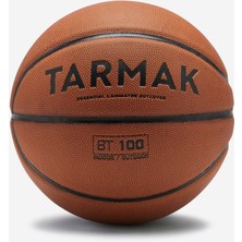 Çocuk Basketbol Topu - 6 Numara - Kahverengi - BT100 Touch