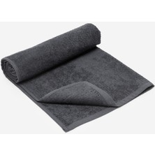 Pamuklu Spor Havlusu - Gri - 90X50 cm
