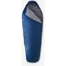 Outdoor Trekking Sentetik Uyku Tulumu - Mavi - MT500 15 °c Konfor