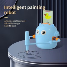 Erken Öğrenme Akıllı Otomatik Boyama Robotu 3-8 Yaş Aydınlanma Çocuk Doğum Günü Oyuncakları Yaratıcı Hediyeler Pembe (Yurt Dışından)