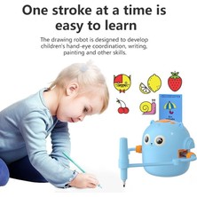 Erken Öğrenme Akıllı Otomatik Boyama Robotu 3-8 Yaş Aydınlanma Çocuk Doğum Günü Oyuncakları Yaratıcı Hediyeler Pembe (Yurt Dışından)