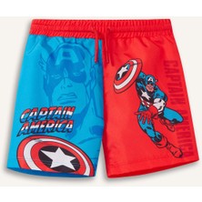 DeFacto Marvel Comics Micro Deniz Şortu Erkek Bebek E3520A525SM