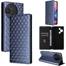 Colorful Shop Tcl 60R 5g 3D Desen Kart Yuvaları Tutucu Pu Deri Cüzdan Için Kılıf (Yurt Dışından)