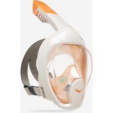Çocuk Su Altı Keşif Maskesi - Xs - 6/10 Yaş - Bej/turuncu - Easybreath