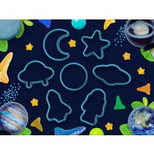 Space Adventure – 6’lı Kurabiye Kalıp Seti