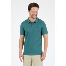 %95 Pamuk %5 Elastan Slim Fit Kısa Kollu Rahat Kumaş Nefes Alabilir Erkek Polo Yaka T-Shirt 0002