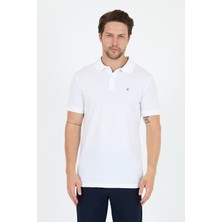 %95 Pamuk %5 Elastan Slim Fit Kısa Kollu Rahat Kumaş Nefes Alabilir Erkek Polo Yaka T-Shirt 0002