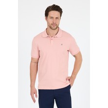 %95 Pamuk %5 Elastan Slim Fit Kısa Kollu Rahat Kumaş Nefes Alabilir Erkek Polo Yaka T-Shirt 0002