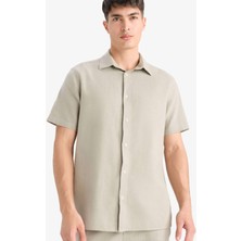 DeFacto %100 Pamuk Regular Fit Basic Gömlek D8613AX25SM