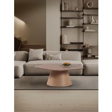 Gazzini Furniture Penta Meşe Ahşap Orta Sehpa