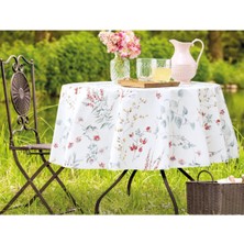 Madame Coco Gemma Masa Örtüsü - Mavi - 140 Cm