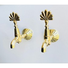 Lpd Ikili Tavroz Osmanlı Musluk Sarı ( 2 Adet )