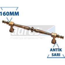 Adresline Ilgaz Kulp 4'lü 160mm Antik Sarı