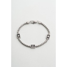 So CHIC Kuzey Yıldızı ve Çapa Çelik Erkek Bileklik