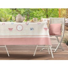 Madame Coco Mavel Pvc Masa Örtüsü - Bej - 140x200 cm