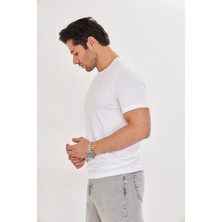 Di Giyim Erkek T-Shirt Supima Cotton Elastan