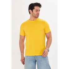 Di Giyim Erkek T-Shirt Supima Cotton Elastan